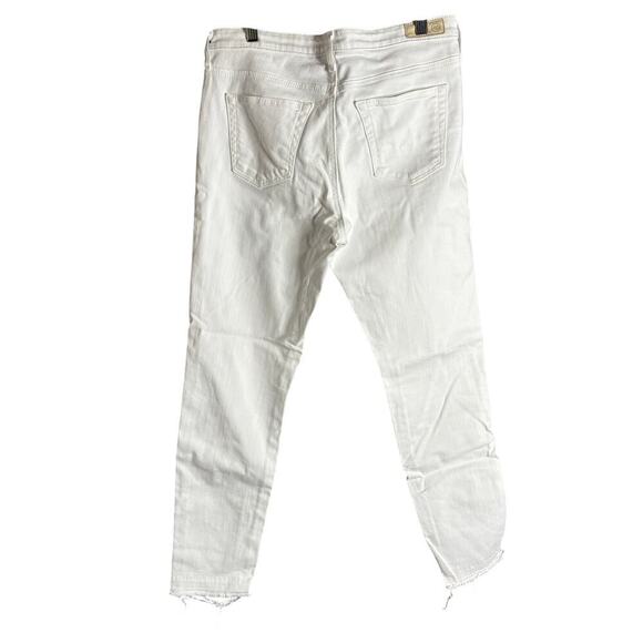 Adriano Goldschmied The Stevie Ankle Jeans White Size 29 - Picture 6 of 8